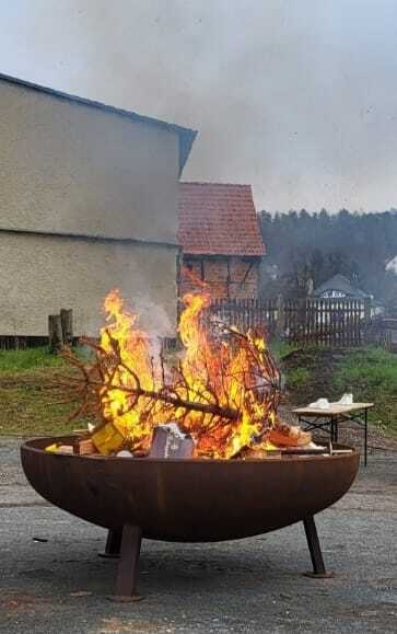 Bild : Osterfeuer 2023 in Rieder
