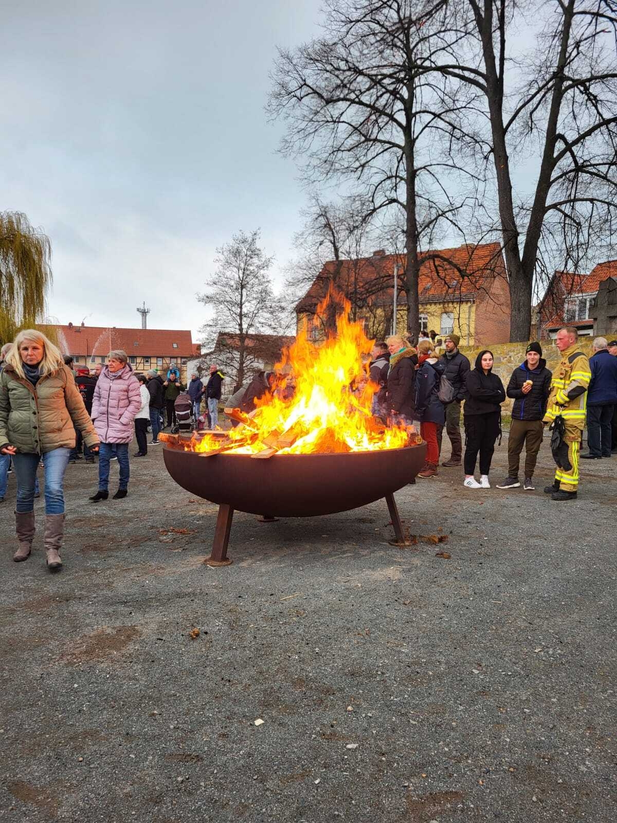 Bild : Osterfeuer 2023 in Rieder