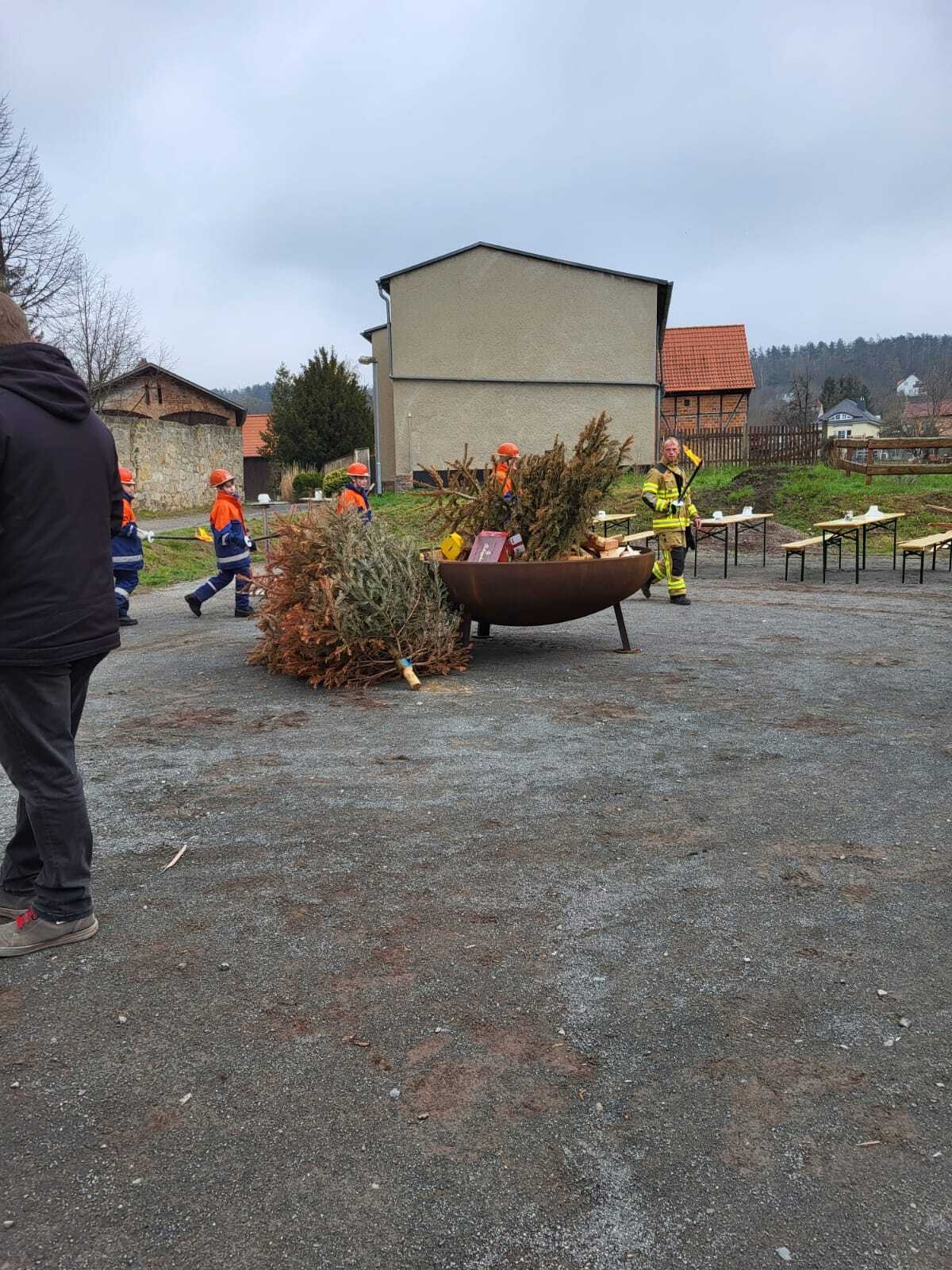 Bild : Osterfeuer 2023 in Rieder