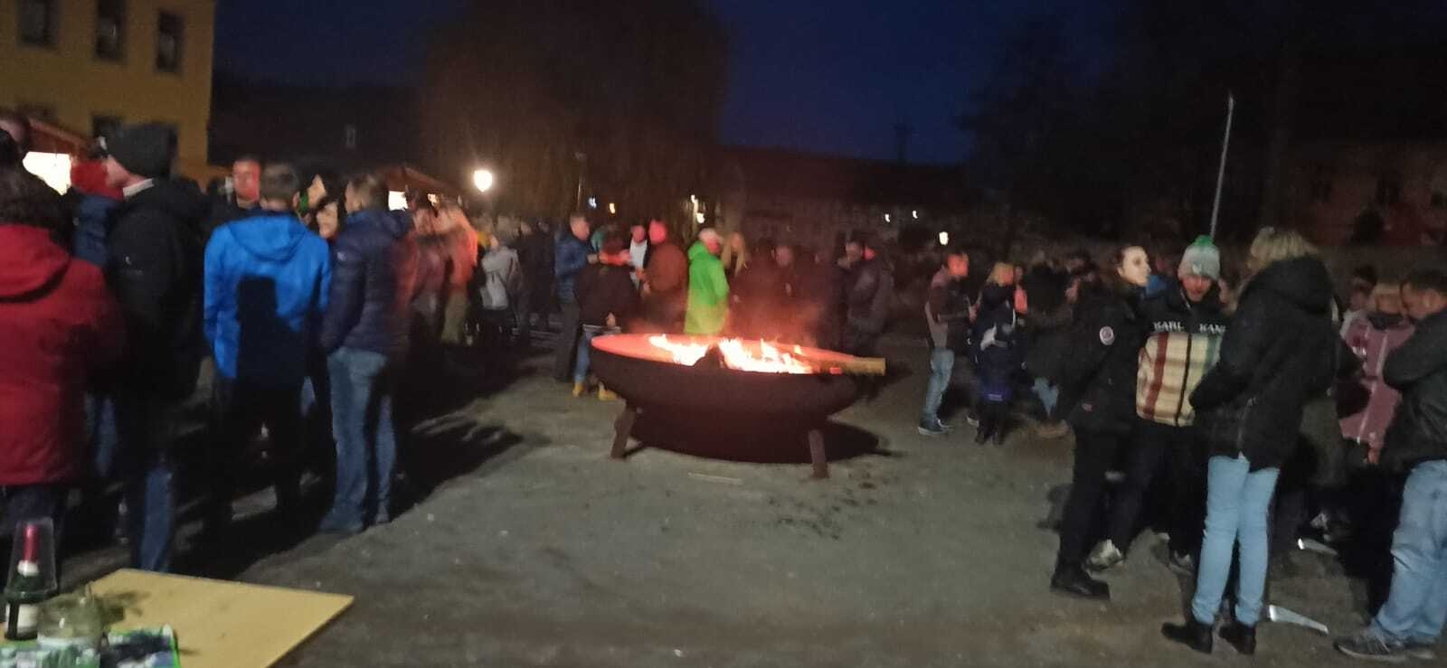 Bild : Osterfeuer 2023 in Rieder