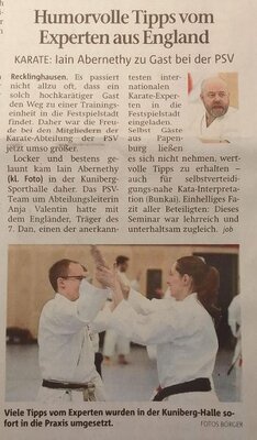 Foto des Albums: Lehrgang mit Iain Abernethy