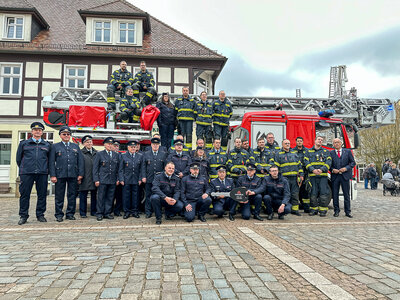 Foto des Albums: Die neue Drehleiter ist da