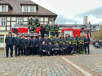 Foto des Albums: Die neue Drehleiter ist da