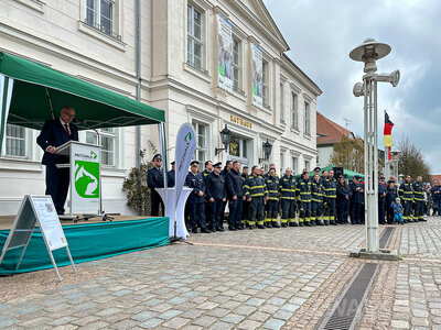 Foto des Albums: Die neue Drehleiter ist da