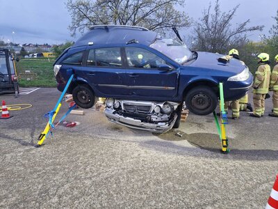 Foto des Albums: Übung Technische Hilfeleistung Verkehrsunfall