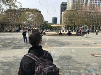 Foto des Albums: Klassenfahrt der 8/9 nach Frankfurt
