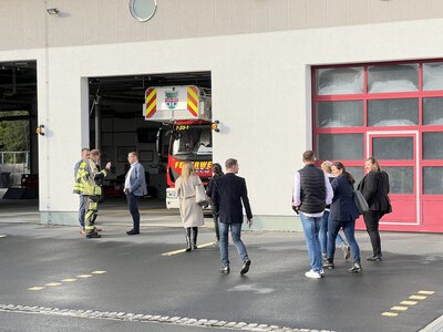 Vorschaubild: Besuch bei der FFW Dallgow-Döberitz.