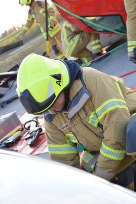 Foto des Albums: Übung Technische Hilfeleistung Verkehrsunfall