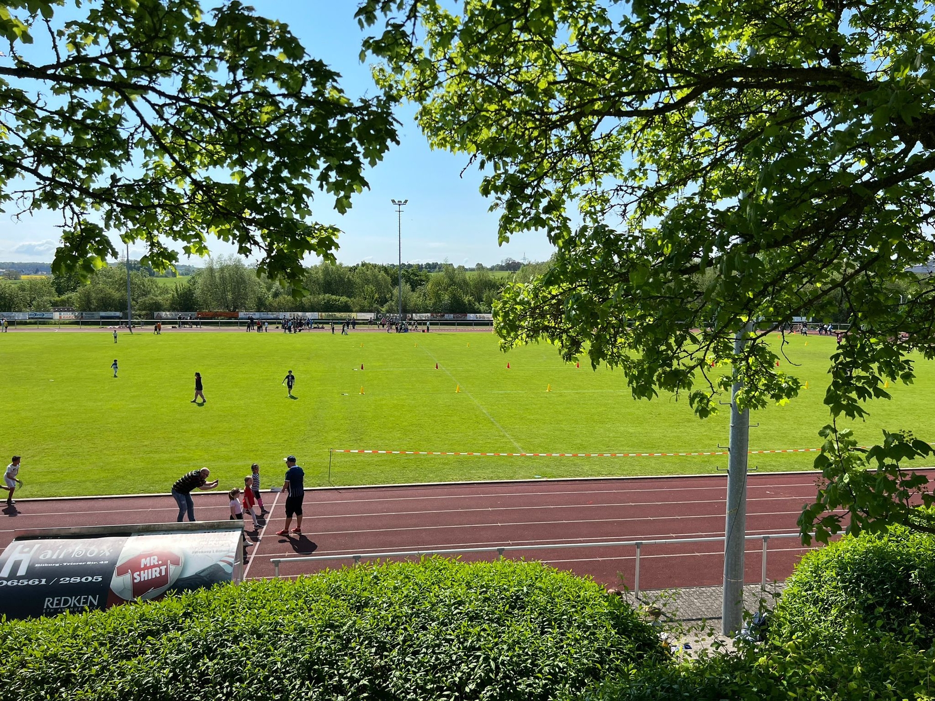 Bild: Überblick des Sportfestes 2