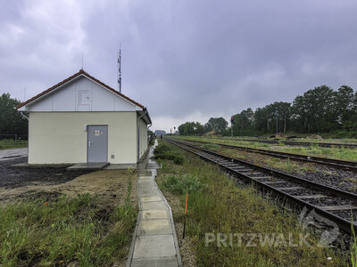 Das neue Stellwerk.  (Bild vergr&ouml;&szlig;ern)
