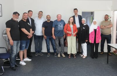 Foto des Albums: Besuch beim Tag der offenen Tür im Deutsch—Arabischen Zentrum (30. 05. 2023)
