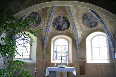 Die seltene Grisaille.Malerei  (Bild vergr&ouml;&szlig;ern)