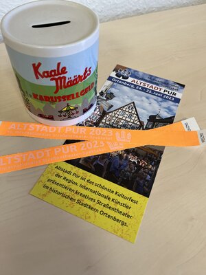 Foto des Albums: Gewinnspiel Tickets Altstadt Pur und Spardose Kalter Markt