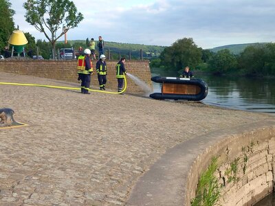 Foto des Albums: Gemeinsame Übung Feuerwehr, DLRG & JUH