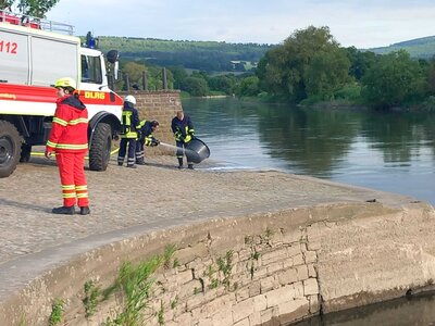 Foto des Albums: Gemeinsame Übung Feuerwehr, DLRG & JUH