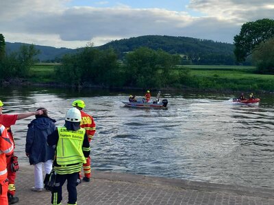 Foto des Albums: Gemeinsame Übung Feuerwehr, DLRG & JUH