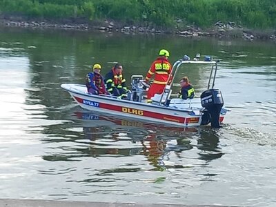 Foto des Albums: Gemeinsame Übung Feuerwehr, DLRG & JUH