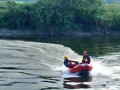 Foto des Albums: Gemeinsame Übung Feuerwehr, DLRG & JUH