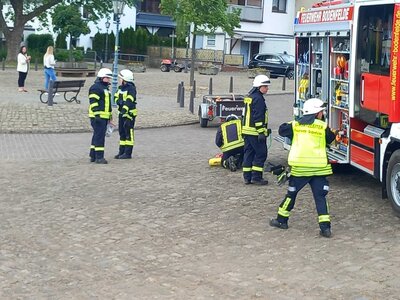 Foto des Albums: Gemeinsame Übung Feuerwehr, DLRG & JUH