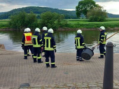 Foto des Albums: Gemeinsame Übung Feuerwehr, DLRG & JUH