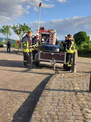 Foto des Albums: Gemeinsame Übung Feuerwehr, DLRG & JUH