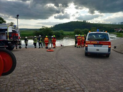 Foto des Albums: Gemeinsame Übung Feuerwehr, DLRG & JUH