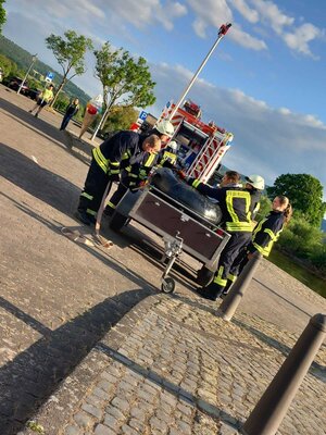 Foto des Albums: Gemeinsame Übung Feuerwehr, DLRG & JUH