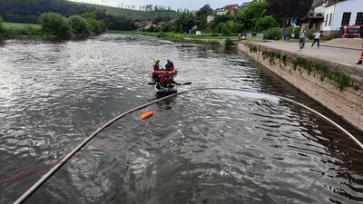 Foto des Albums: Gemeinsame Übung Feuerwehr, DLRG & JUH