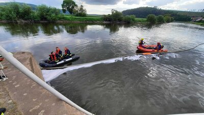Foto des Albums: Gemeinsame Übung Feuerwehr, DLRG & JUH
