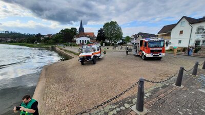 Foto des Albums: Gemeinsame Übung Feuerwehr, DLRG & JUH