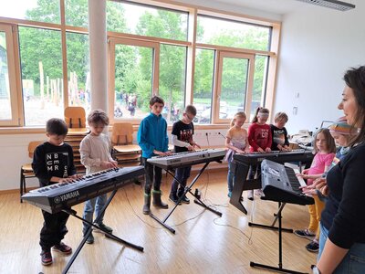 Foto des Albums: Besuch der Musikschule Mengen 2023