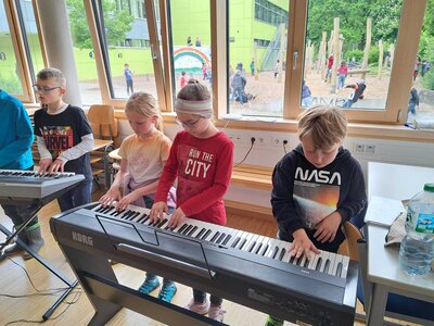 Foto des Albums: Besuch der Musikschule Mengen 2023