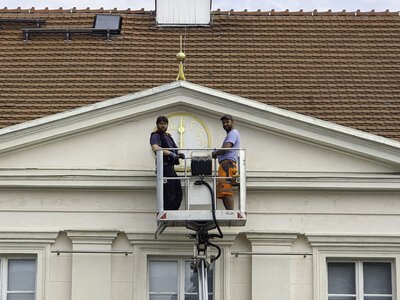 Foto des Albums: Die Rathausuhr tickt wieder