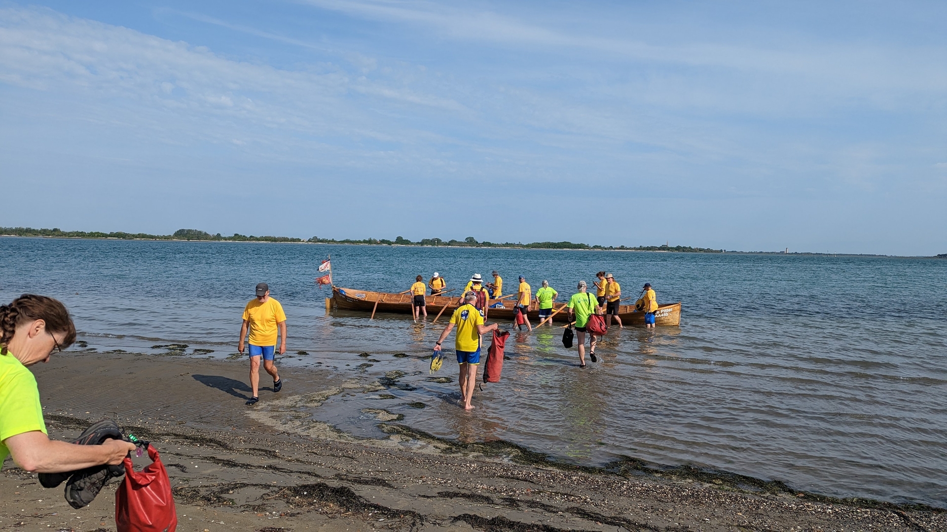 Bild: Start in Punta Sabbioni