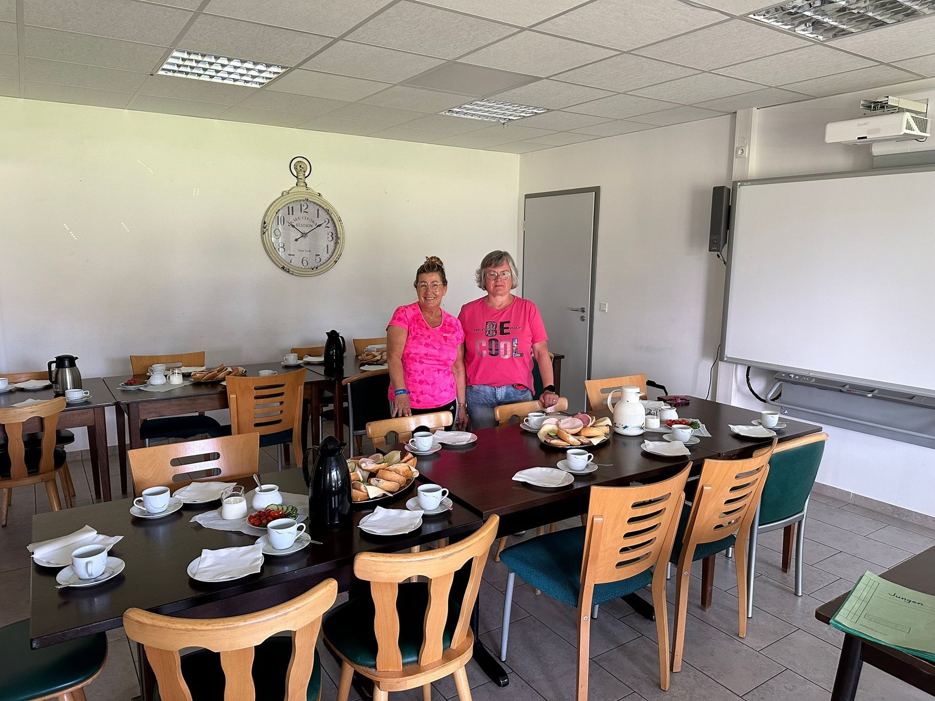 Bild: Team-Bewirtung