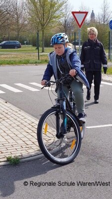 Foto des Albums: Fahrradprüfung in der Klasse 5