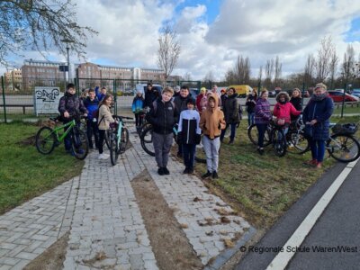 Foto des Albums: Fahrradprüfung in der Klasse 5