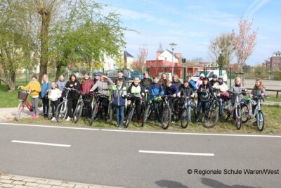 Foto des Albums: Fahrradprüfung in der Klasse 5