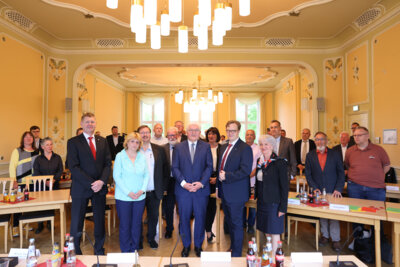 Besuch Bundespr&auml;sident Steinmeier in Senftenberg (1)  (Bild vergr&ouml;&szlig;ern)