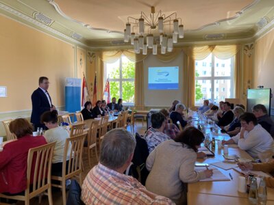 Besuch Bundespr&auml;sident Steinmeier in Senftenberg (2)  (Bild vergr&ouml;&szlig;ern)
