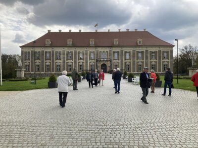 Besuch Partnerlandkreis Zagan Denkmalprojekt  (Bild vergr&ouml;&szlig;ern)