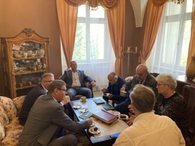 Besuch Partnerlandkreis Zagan Denkmalprojekt (1)  (Bild vergr&ouml;&szlig;ern)
