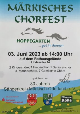 Fotoalbum Märkisches Chorfest Hoppegarten