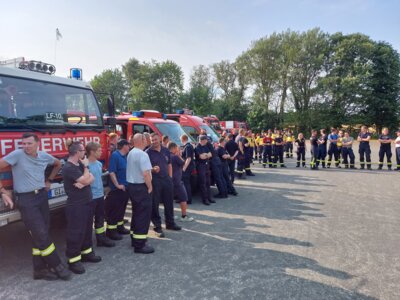 Foto des Albums: Übung Waldbrandzug West (26. 06. 2023)