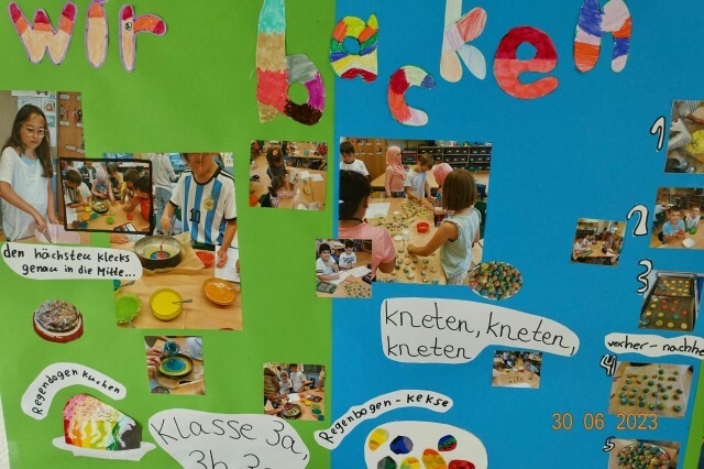 Bild: Plakat backen