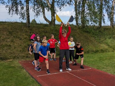 50-m-Lauf Klasse 2b 