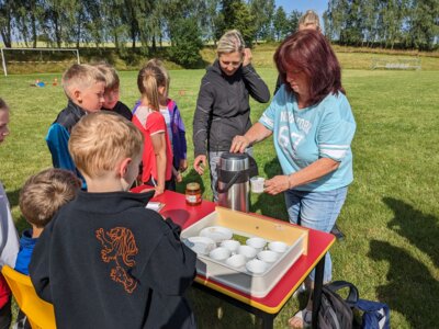 St&auml;rkung f&uuml;r alle flei&szlig;igen Helfer 