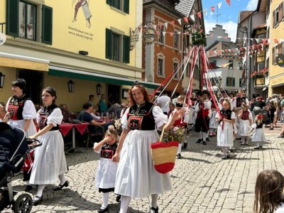 Foto des Albums: Kreistrachtenfest Tiengen Schwyzertag 608