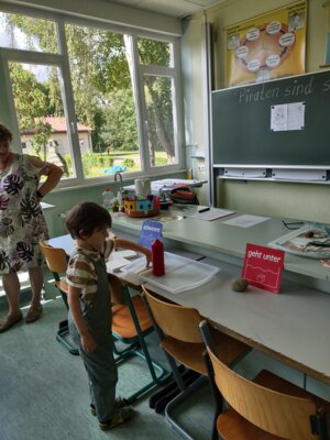 Foto des Albums: Forscherstunden in der FLEX A1-(Primarforscher)-Schwimmen und Sinken (06. 07. 2023)