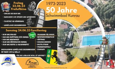 Foto des Albums: 50 Jahre Schwimmbad Kunrau (07. 07. 2023)
